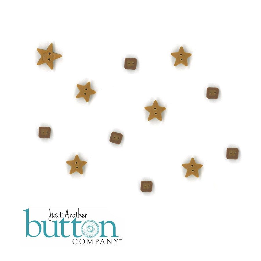 SamSarah Design Studio: Stars & Stripes Embellishment Pack by Just Another Button Company