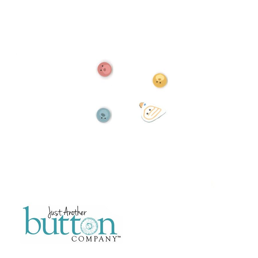 SamSarah Design Studio: Red, White & Blue Embellishment Pack by Just Another Button Company