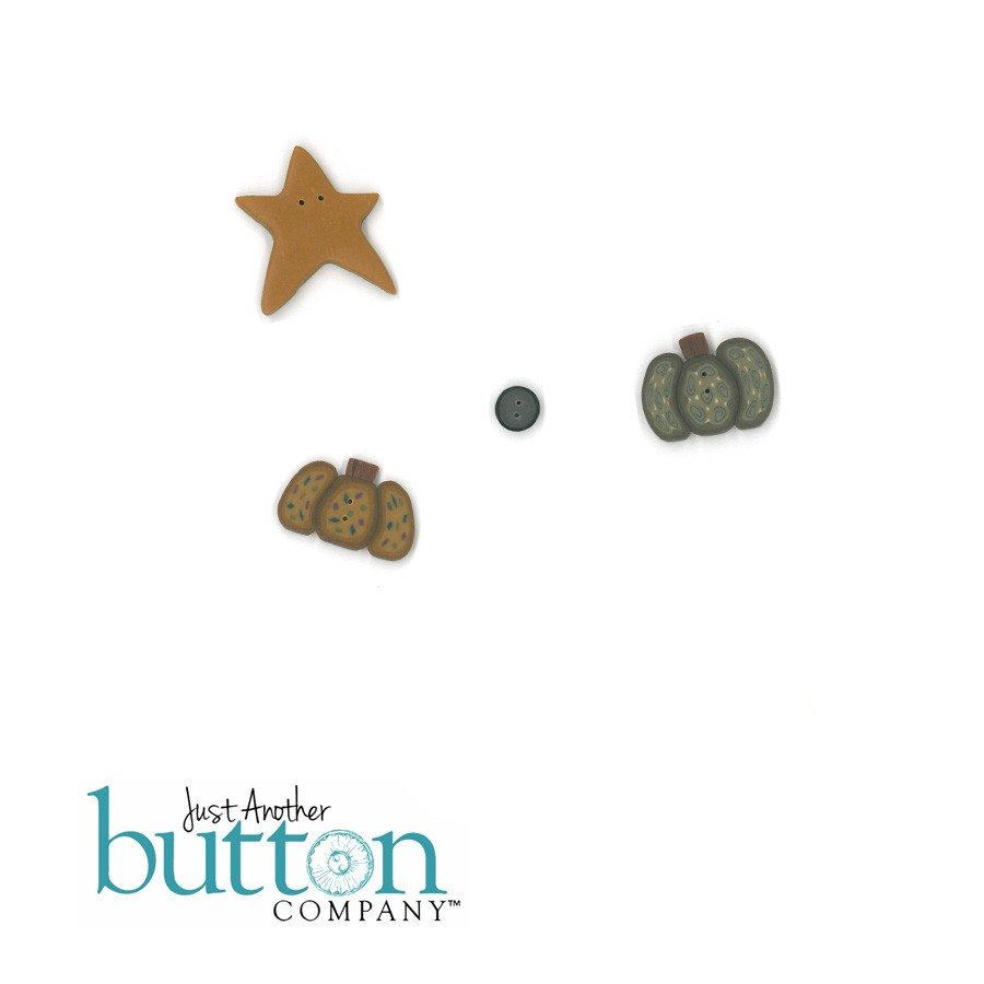 SamSarah Design Studio: Mighty Thankful Embellishment Pack by Just Another Button Company