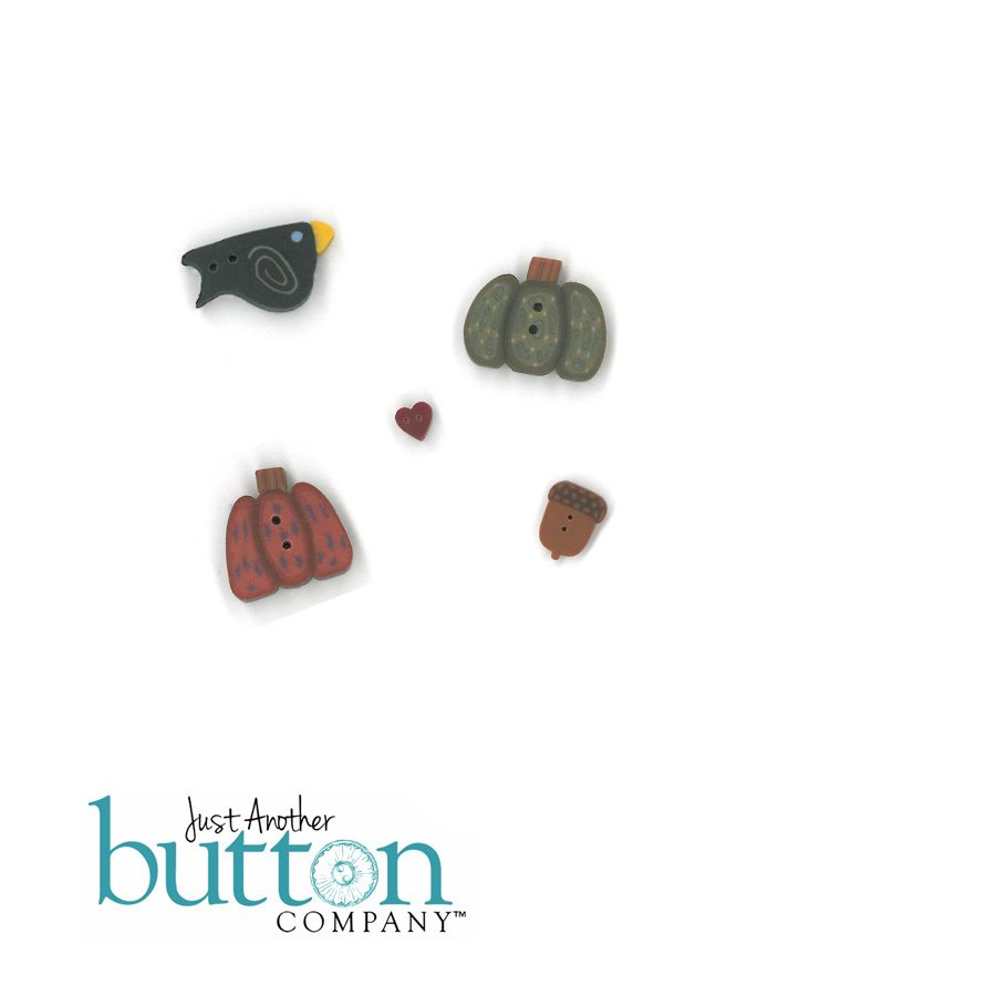 Shepherd’s Bush Printworks: Thanksgiving Trifles Embellishment Pack by Just Another Button Company