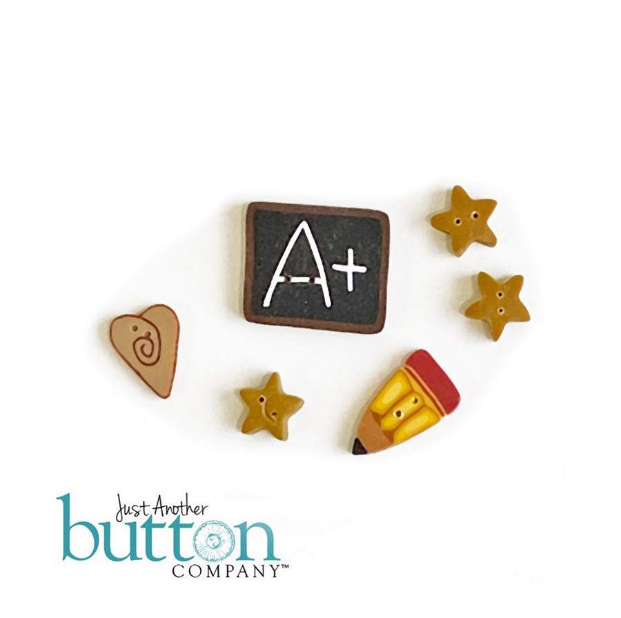 Shepherd’s Bush Printworks: Be-Attitudes (September) Embellishment Pack by Just Another Button Company