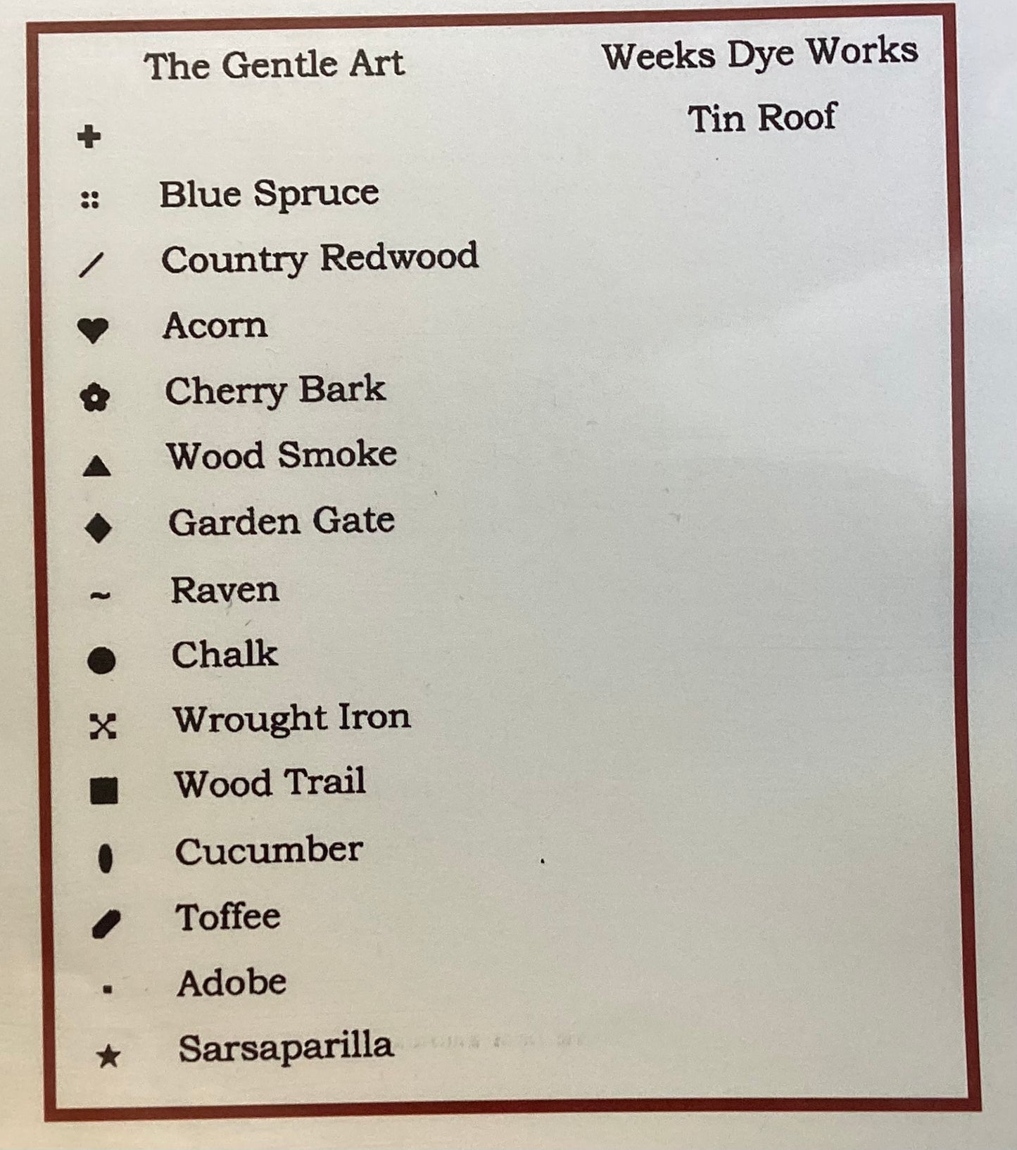 1871 Schoolhouse Samplers by The Scarlett House