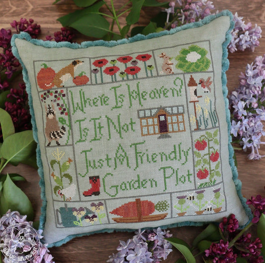 In The Garden by The Blue Flower