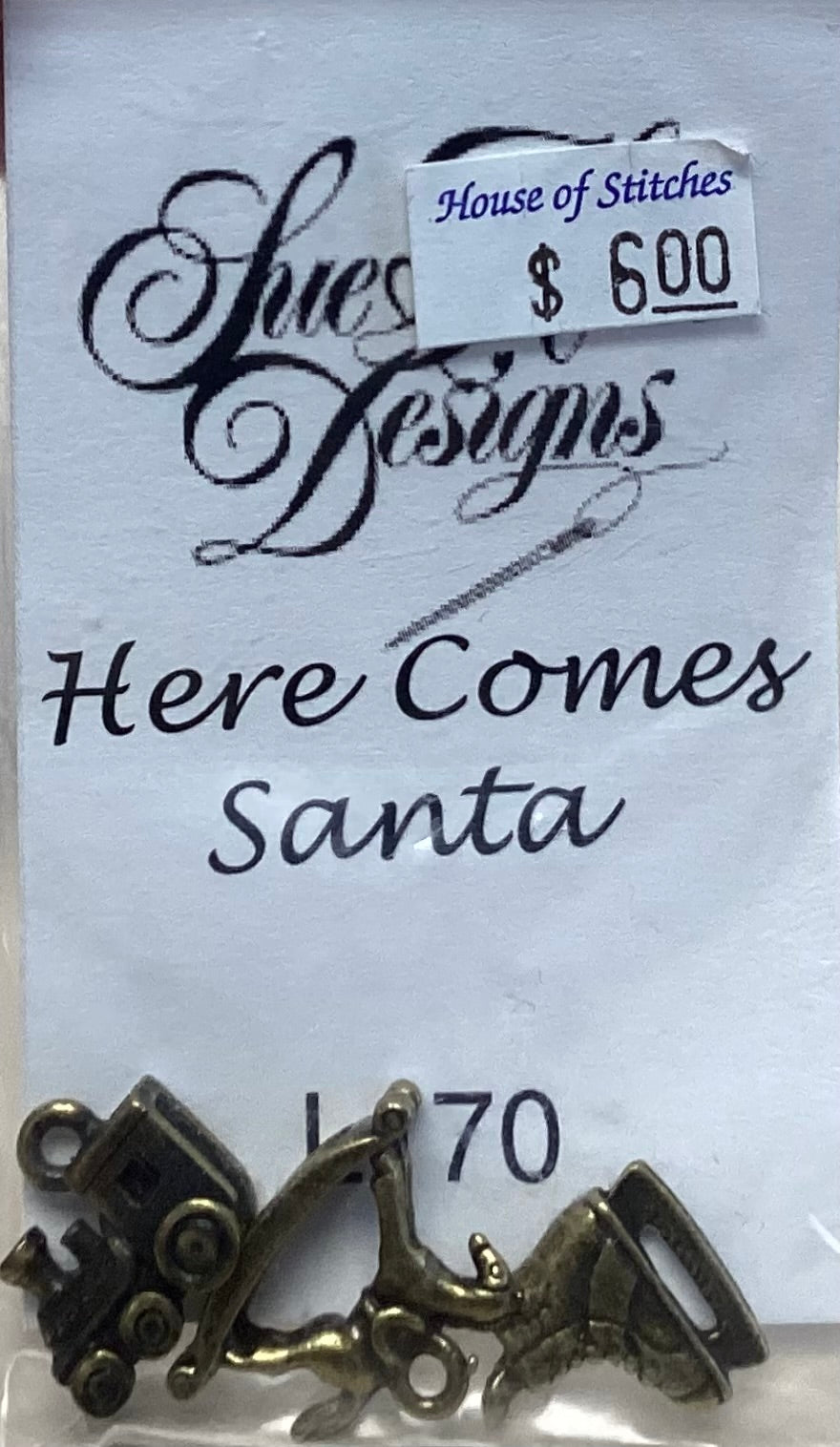 Here Comes Santa Embellishment Pack by Sue Hillis Designs