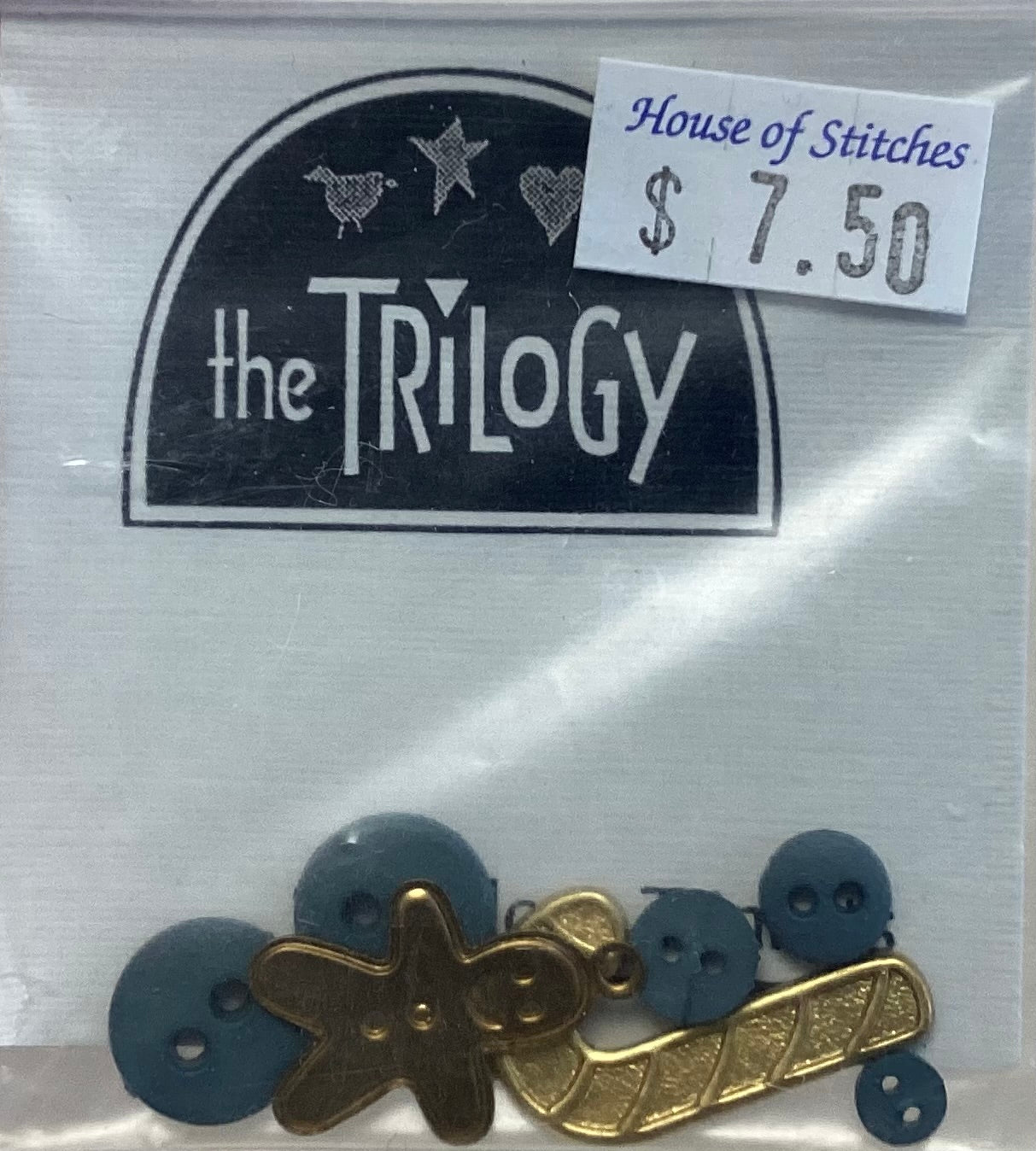 Sneak Peak Christmas Embellishment Pack by The Trilogy