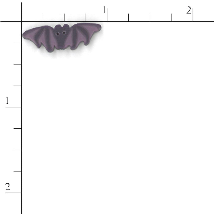 Small Purple Bat Button by Just Another Button Company