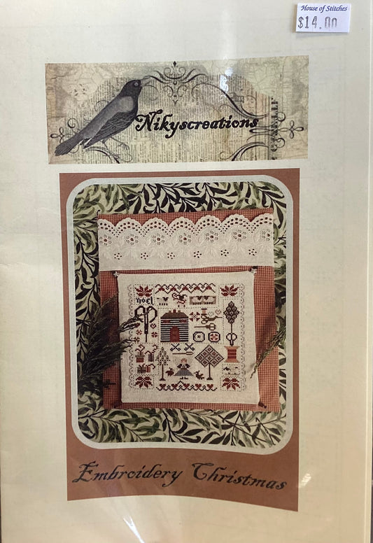 Embroidery Christmas by Nikyscreations