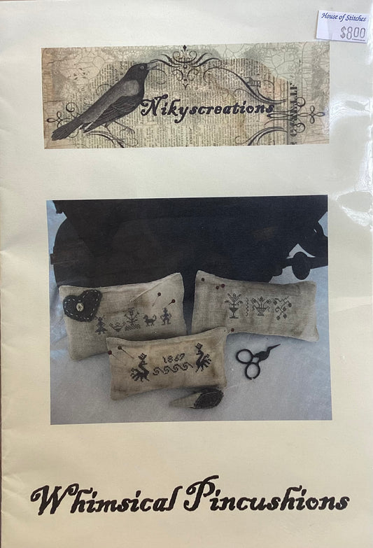 Whimsical Pincushions by Nikyscreations