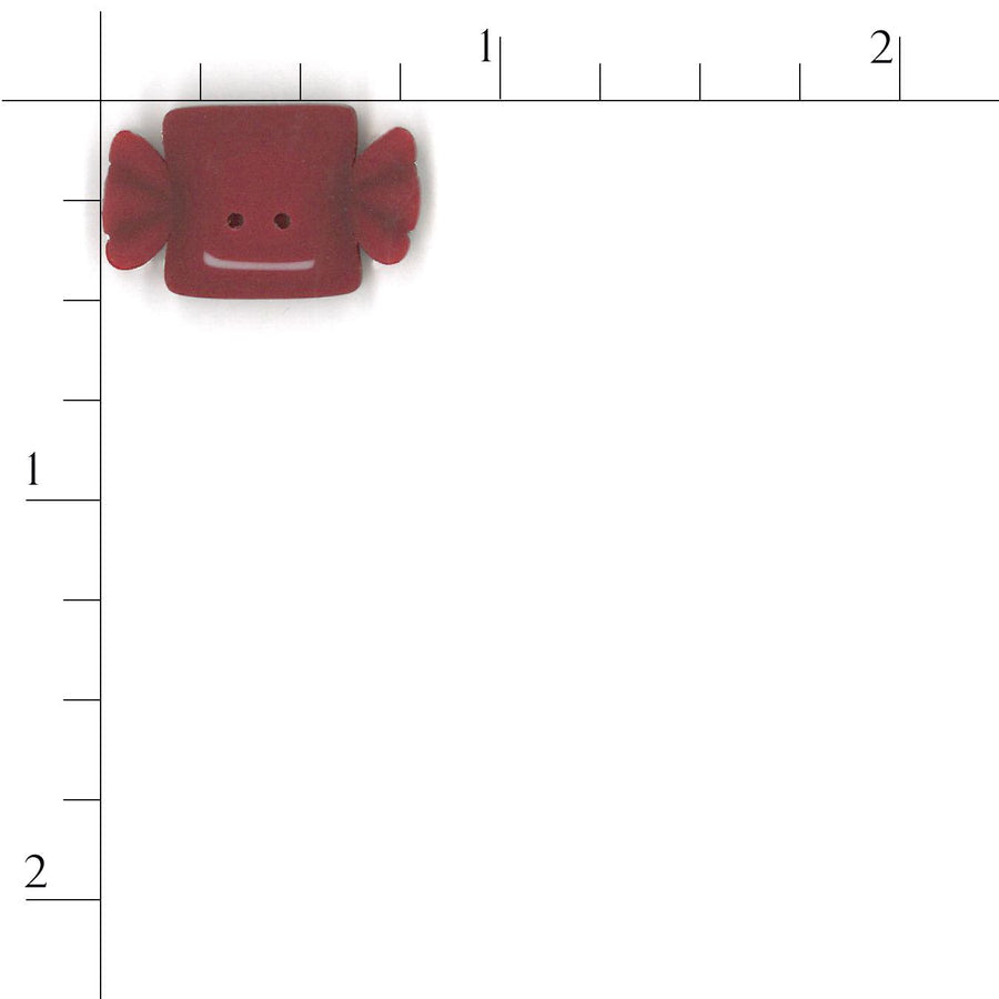 Small Cherry Candy Button by Just Another Button Company
