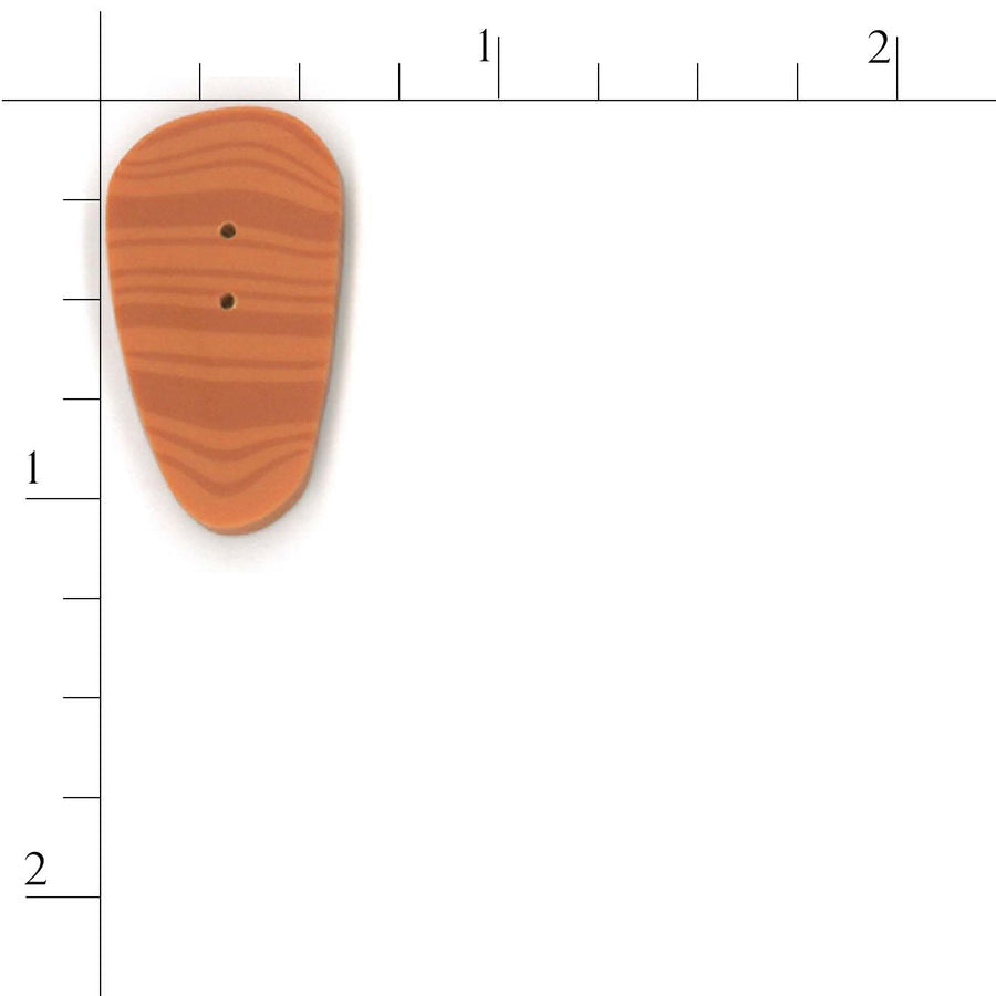 Fat Nose Carrot Button by Just Another Button Company