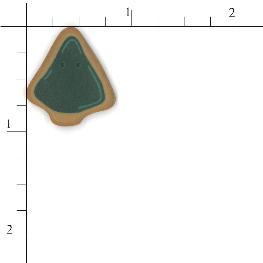 Medium Tree Cookie Button by Just Another Button Company