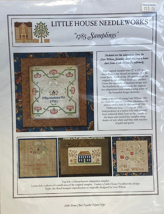 1785 Samplings by Little House Needleworks