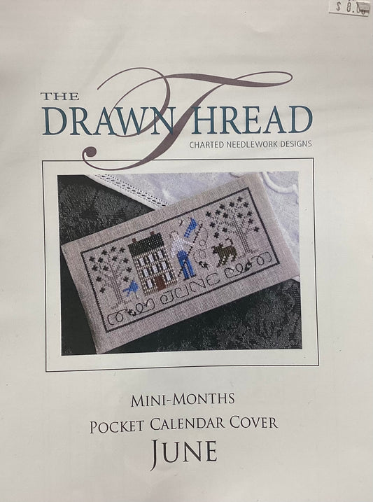Mini-Months Pocket Calendar Cover: June by The Drawn Thread