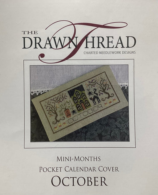 Mini-Months Pocket Calendar Cover: October by The Drawn Thread