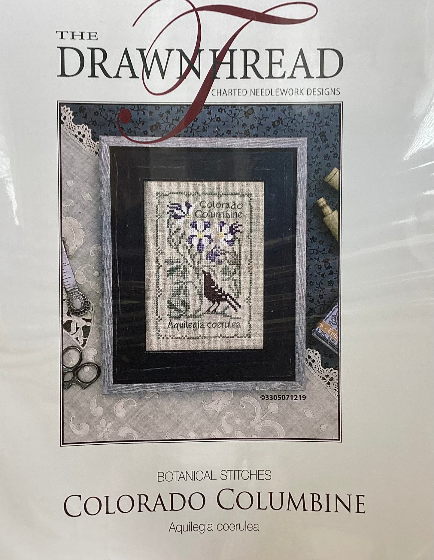 Botanical Stitches: Colorado Columbine by The Drawn Thread