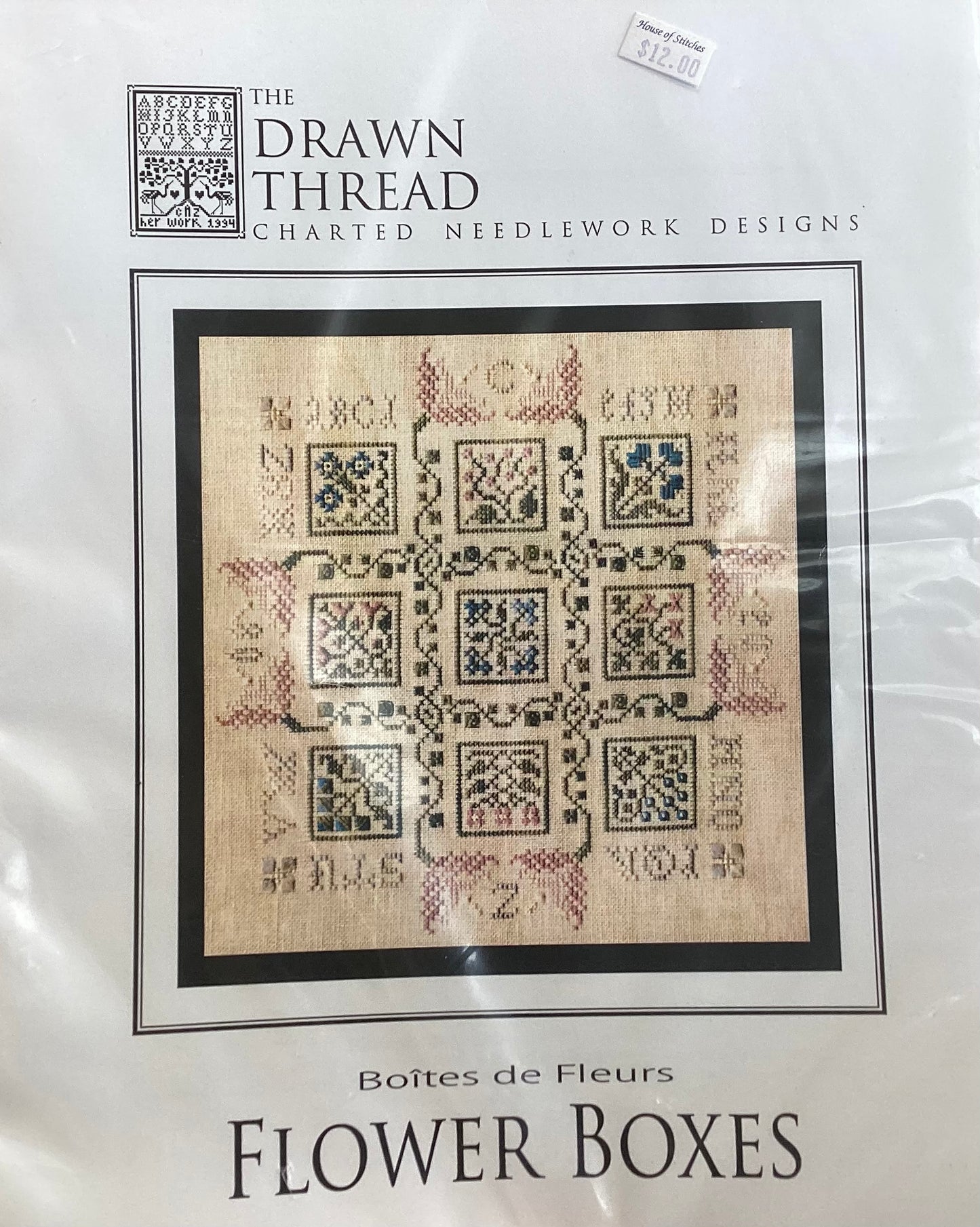 Flower Boxes by The Drawn Thread