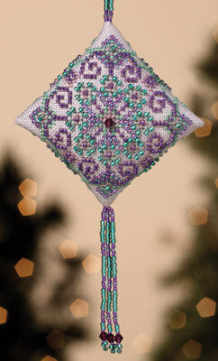 Royal Orchid: Tiny Treasured Diamond Beaded Kit by Mill Hill