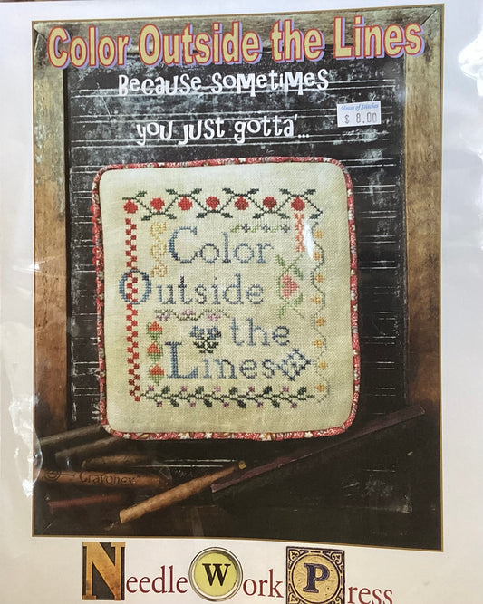 Color Outside the Lines by Needle Work Press