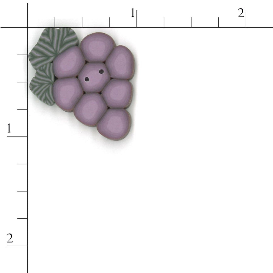 Large Grapes Button by Just Another Button Company