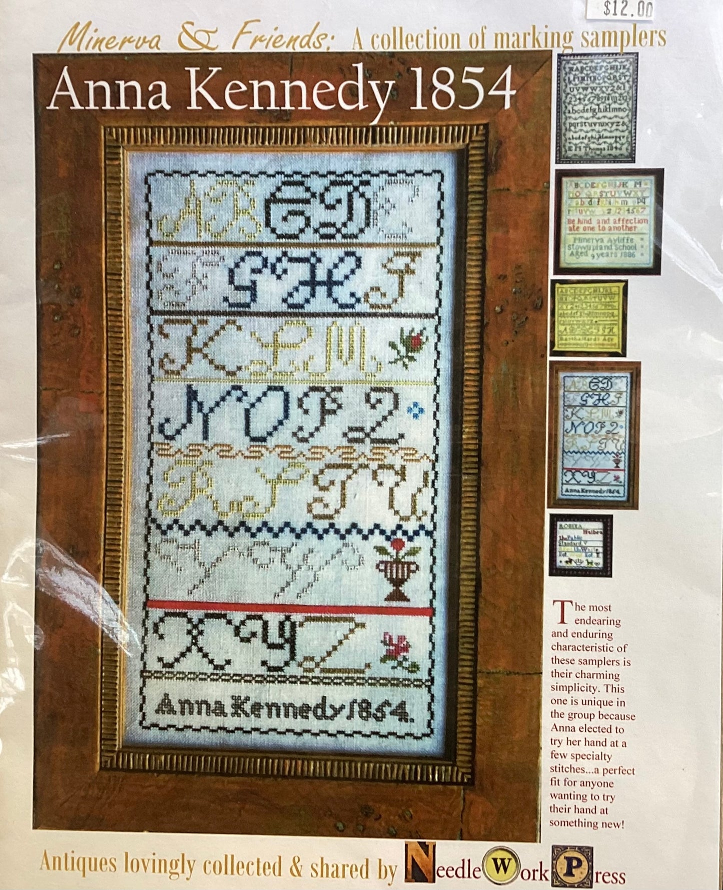 Anna Kennedy 1854 by NeedleWork Press