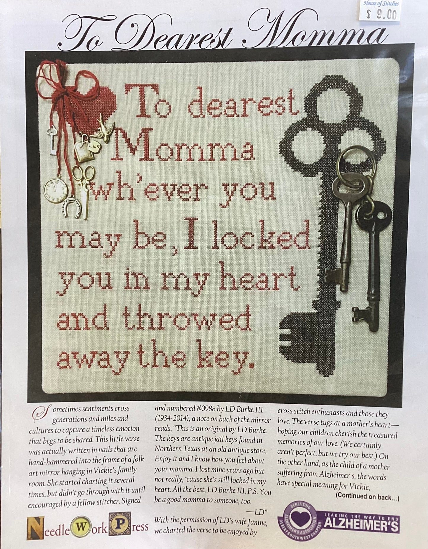 To Dearest Momma by NeedleWork Press