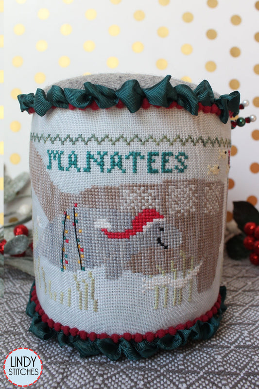 Merry Manatees by Lindy Stitches