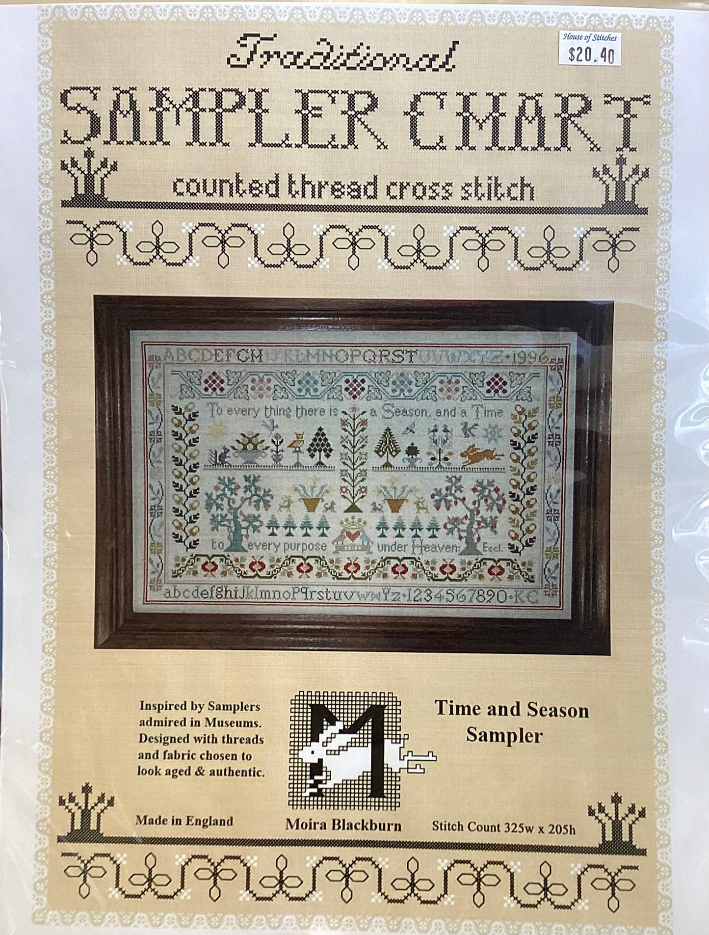 Time and Season Sampler by Moira Blackburn