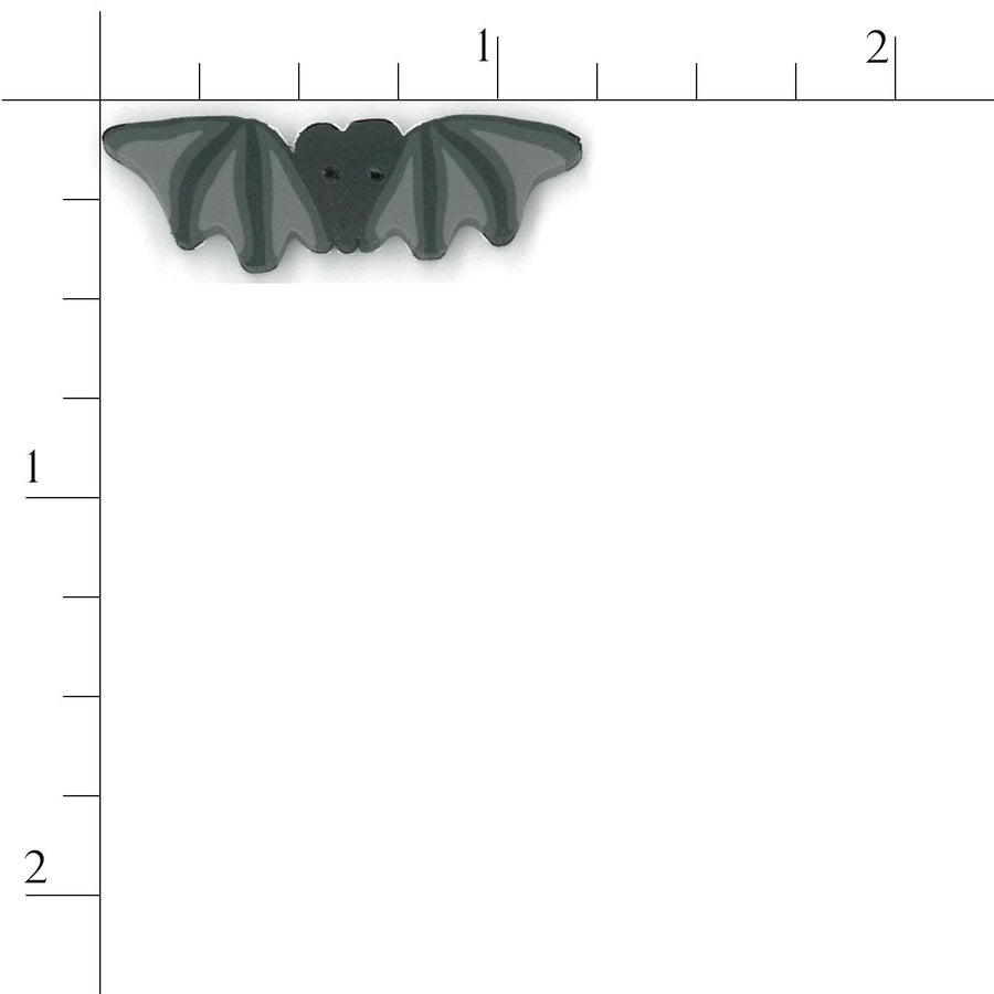Large Flying Black Bat Button by Just Another Button Company