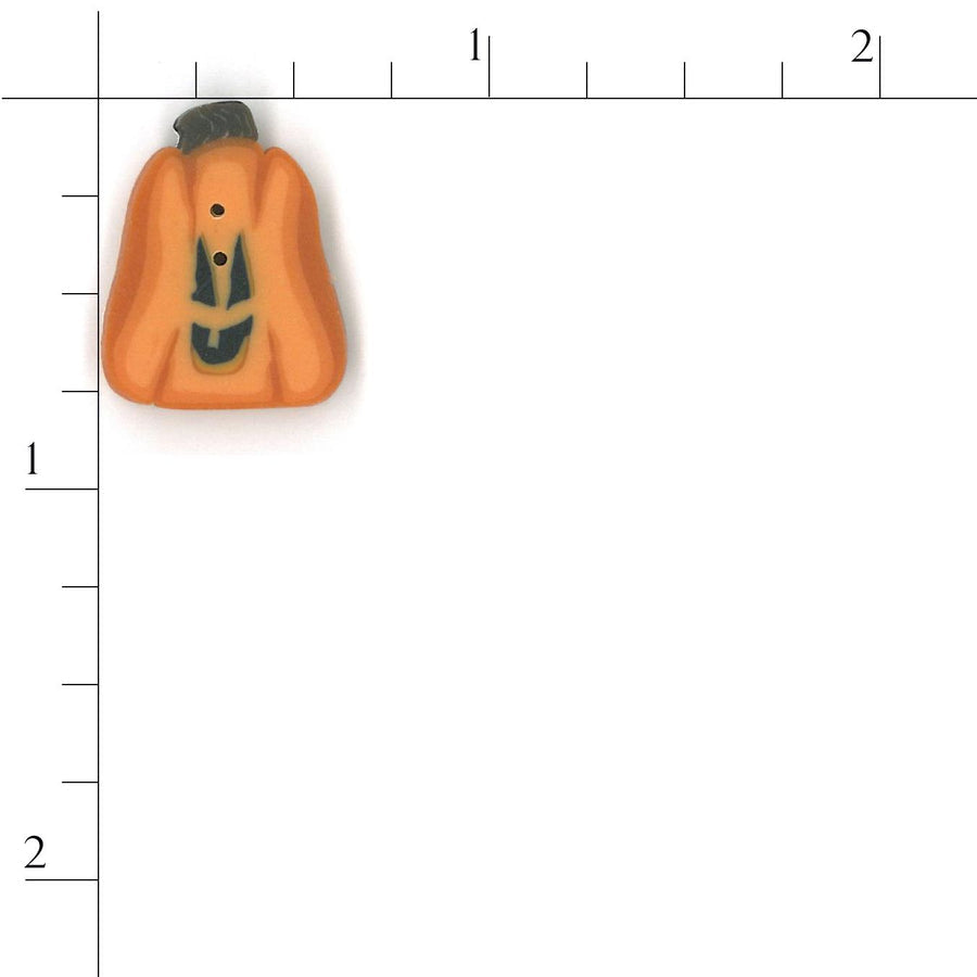 Small Jack-O-Lantern Button by Just Another Button Company