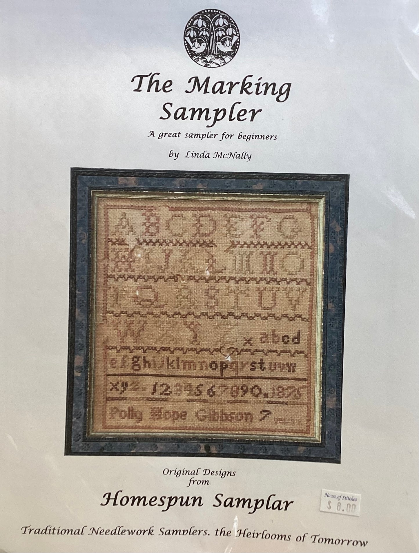 The Marking Sampler by Homespun Samplar