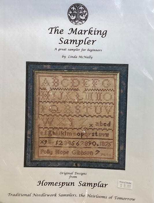 The Marking Sampler by Homespun Samplar