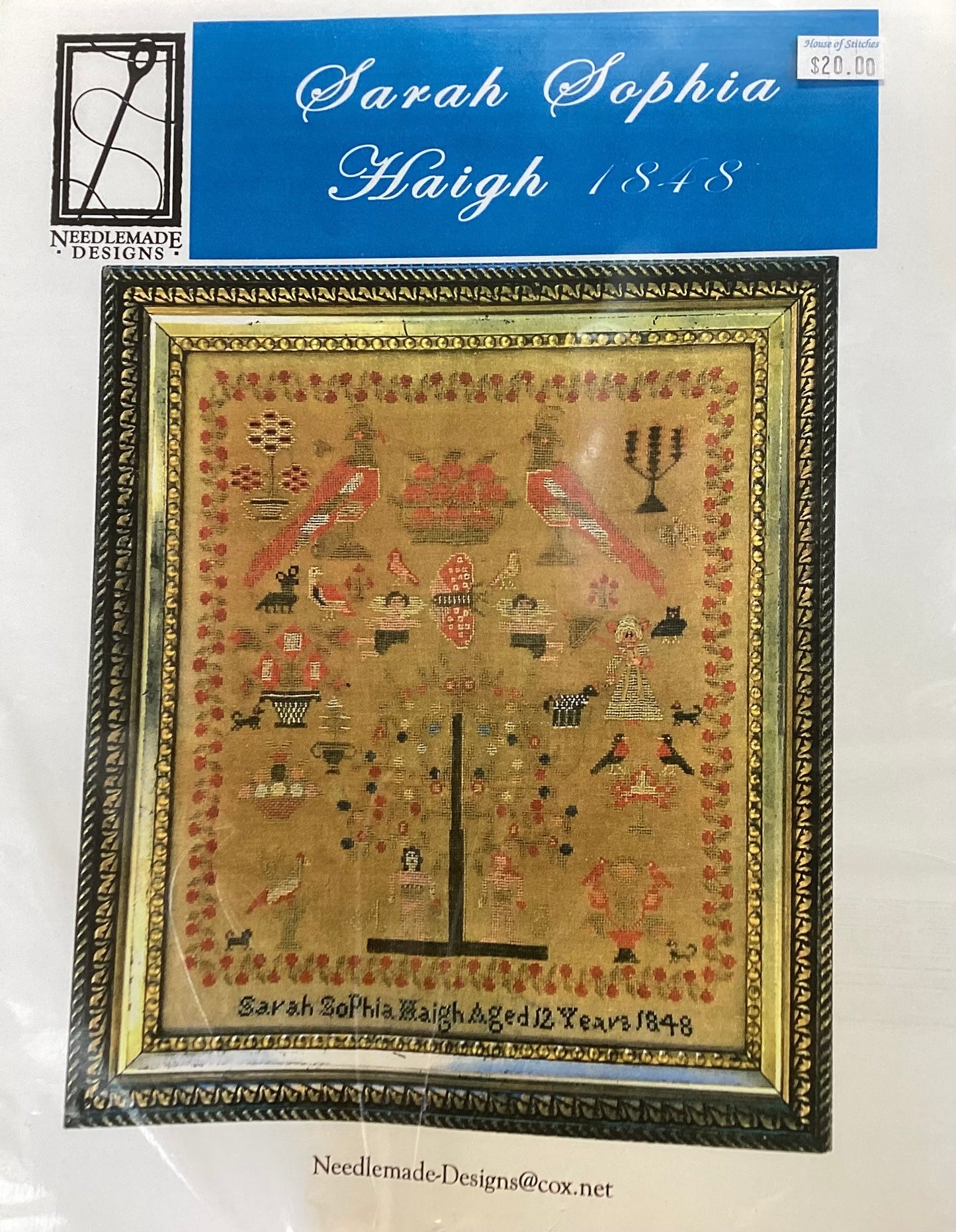 Sarah Sophia Haigh by Needlemade Designs