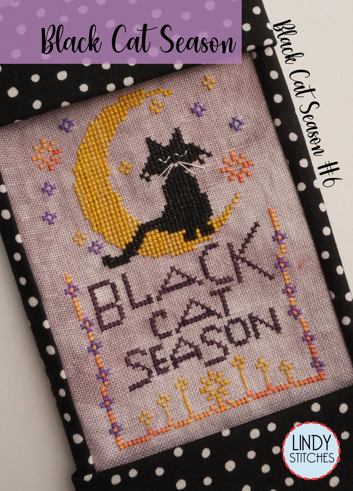 Black Cat Season by Lindy Stitches