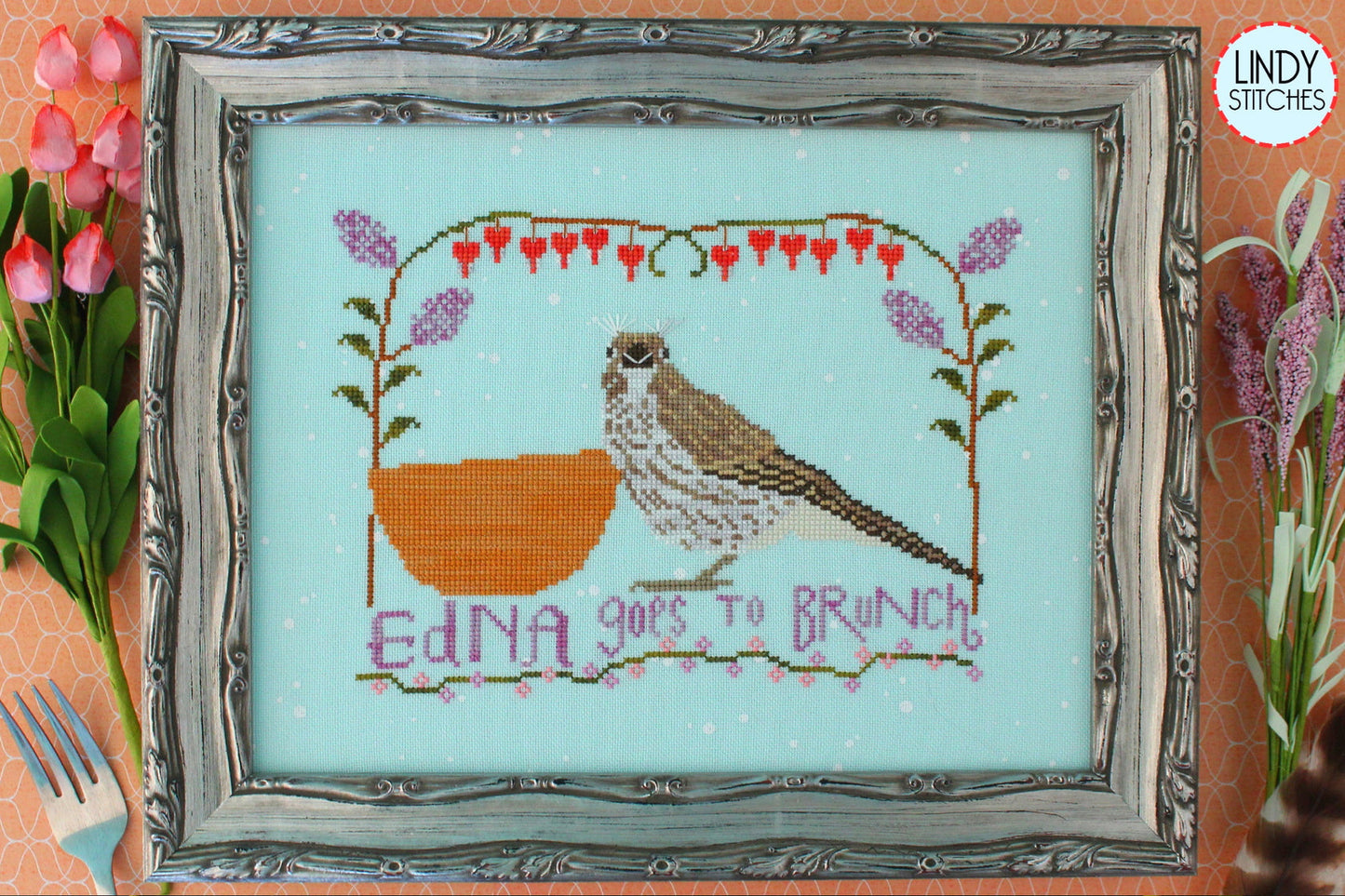 Edna Goes to Brunch by Lindy Stitches