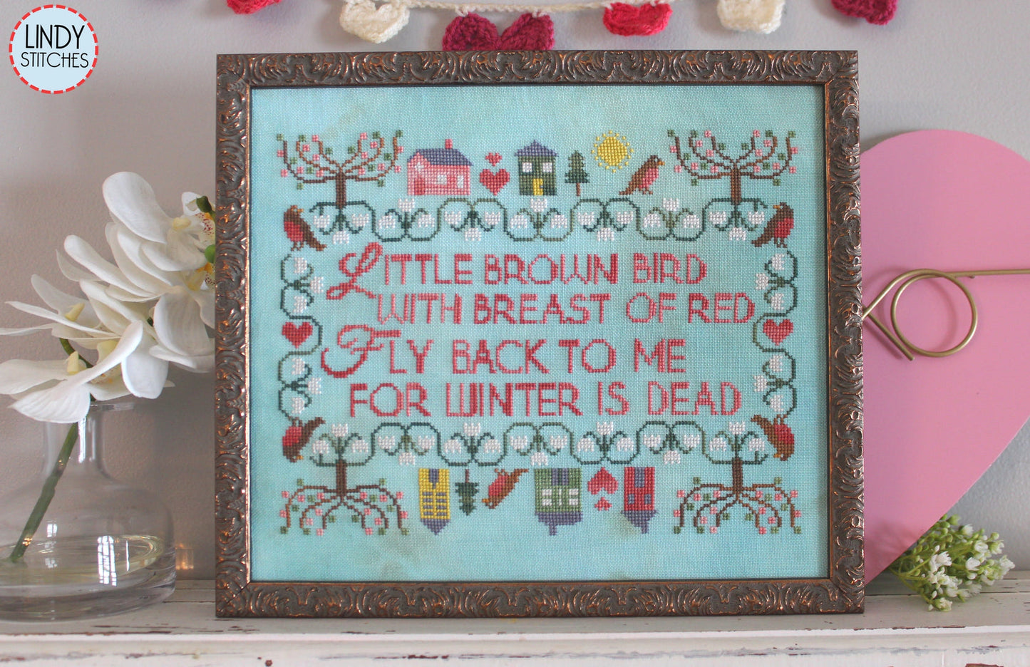 Little Brown Bird by Lindy Stitches