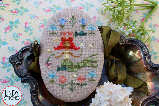 Mermaid’s May Pinbook by Lindy Stitches