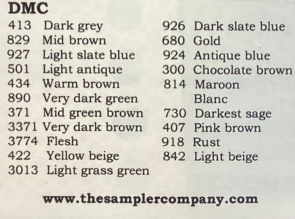 Heaven Doth Ask Sampler by The Sampler Company