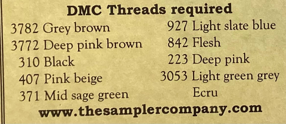 The Margaret Simcock Sampler by The Sampler Company