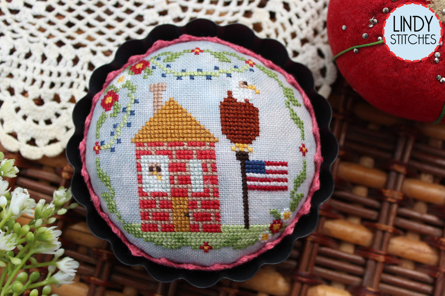 Eagle Manor by Lindy Stitches