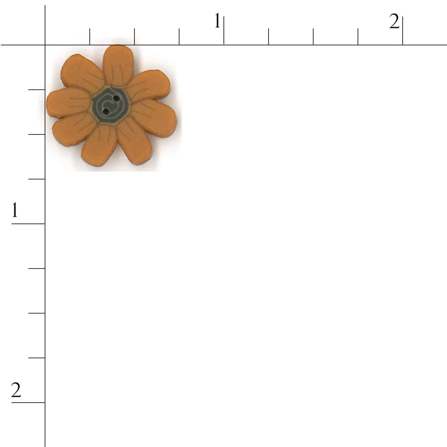 Susan’s Small Daisy Button by Just Another Button Company