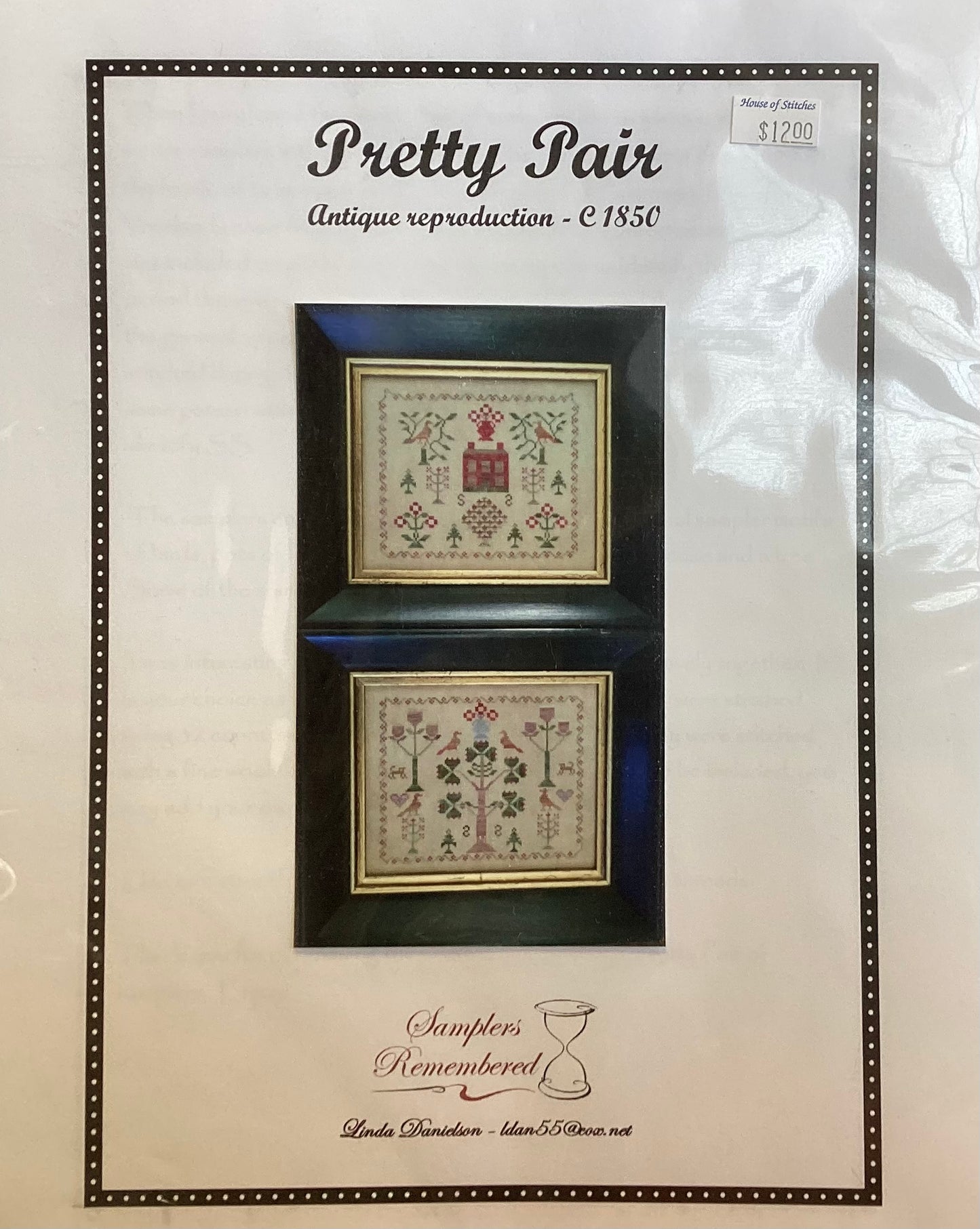 Pretty Pair by Samplers Remembered