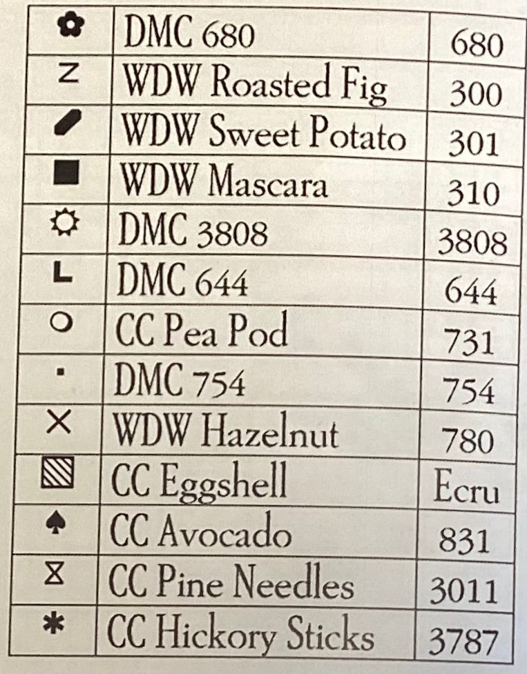 Autumn Joy by Plum Street Samplers