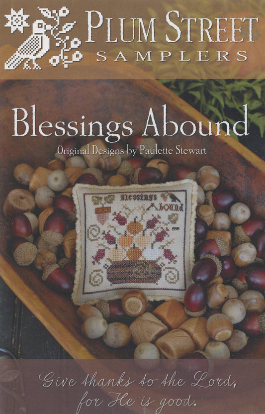 Blessings Abound by Plum Street Samplers