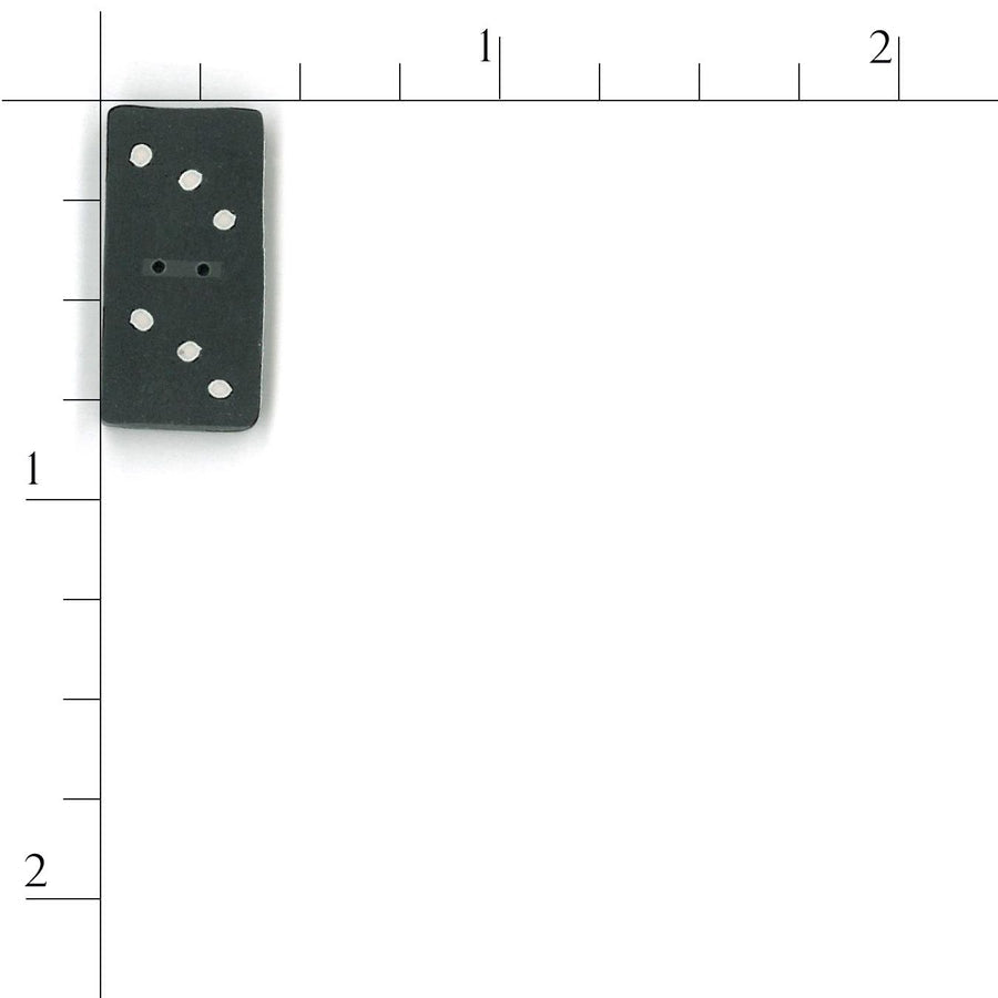 Small Domino Button by Just Another Button Company