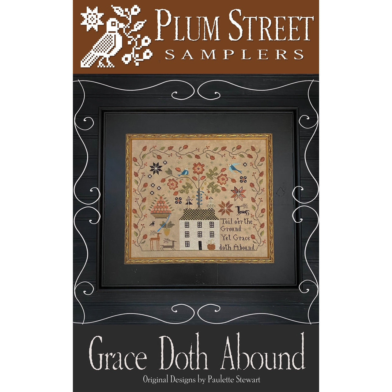 Grace Doth Abound by Plum Street Samplers
