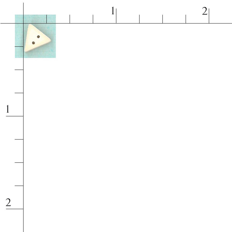 White Spike Button by Just Another Button Company