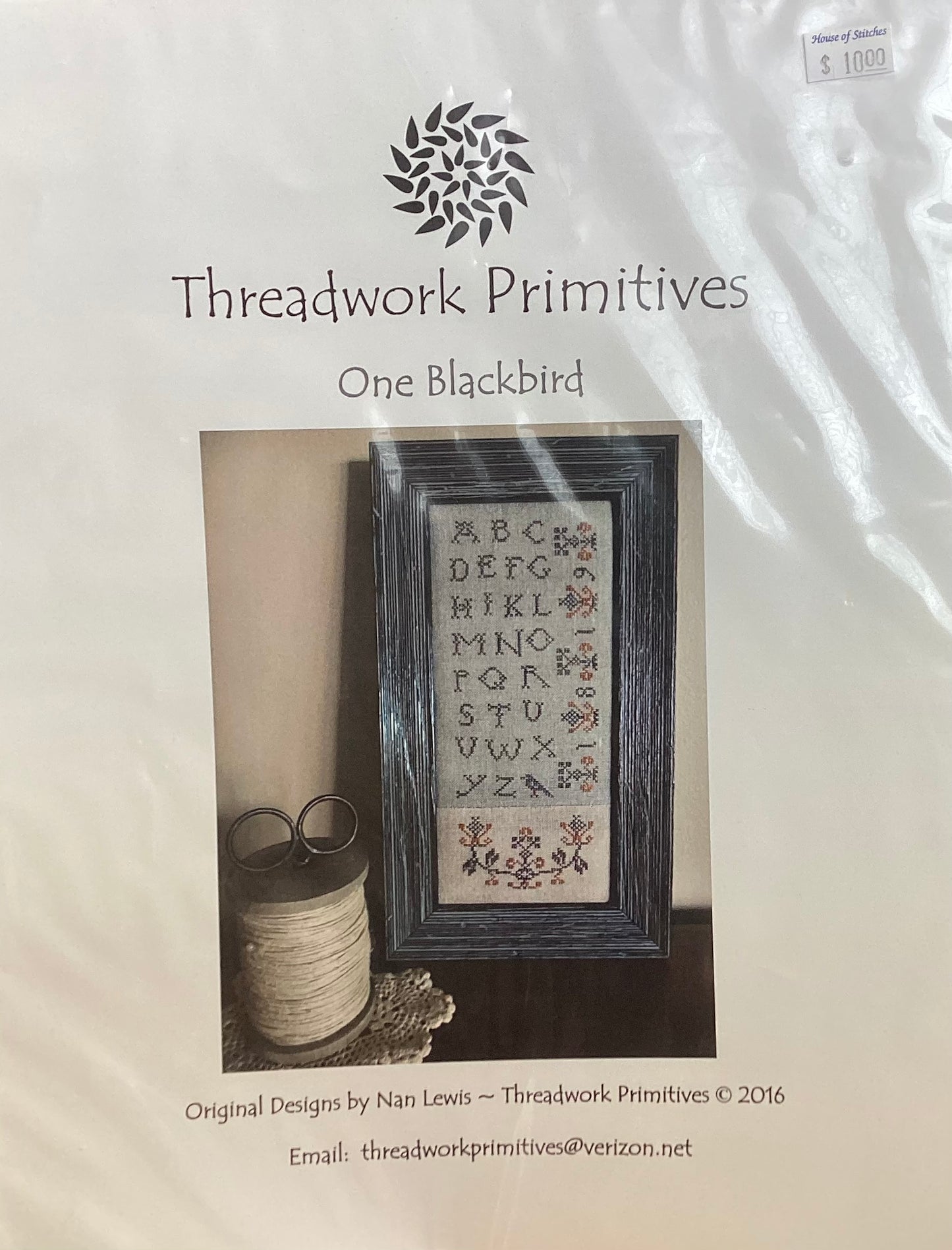 One Blackbird by Threadwork Primitives