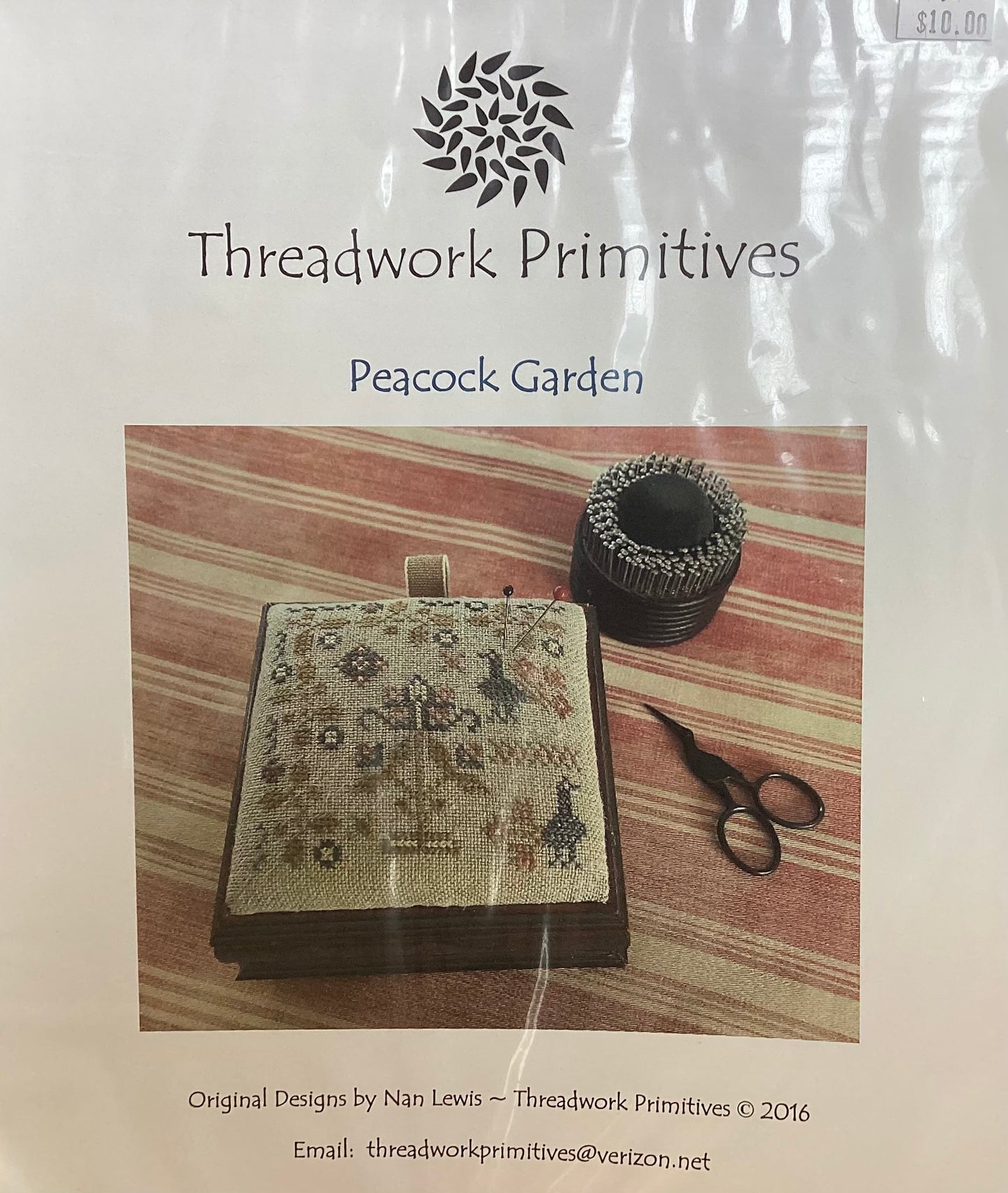 Peacock Garden by Threadwork Primitives