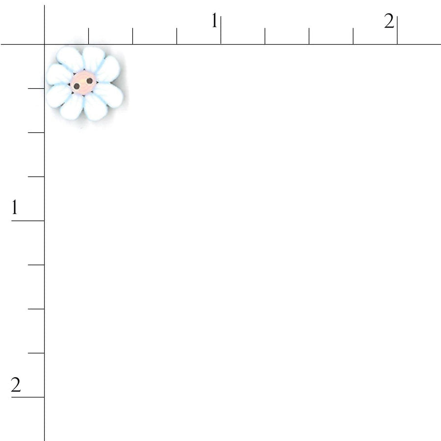 Beth’s Tiny Daisy Button by Just Another Button Company