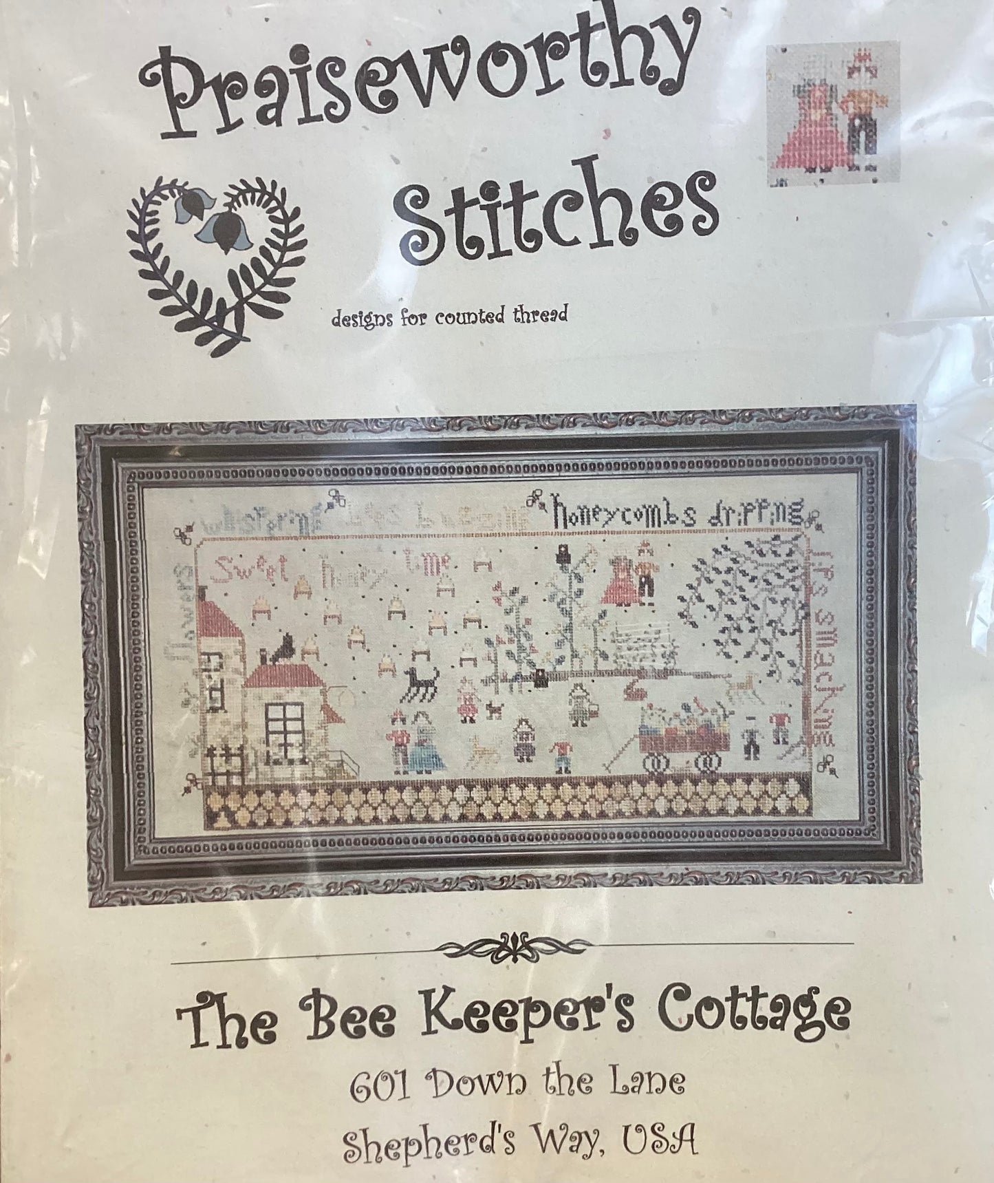 The Bee Keeper’s Cottage by Praiseworthy Stitches